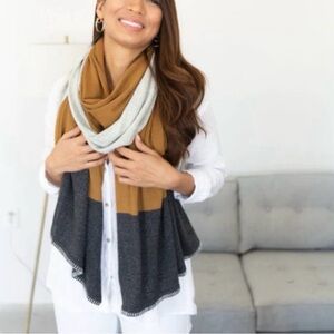 Zestt Organics | Dreamsoft Travel Scarf | Color Block